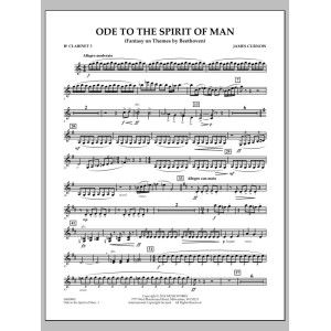 Ode to the Spirit of Man - Bb Clarinet 3