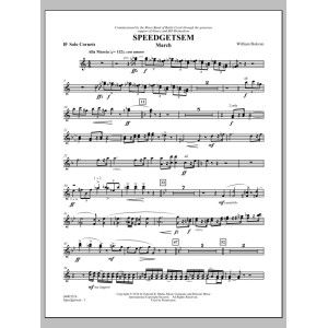 Speedgetsem (March) - Solo Bb Cornet
