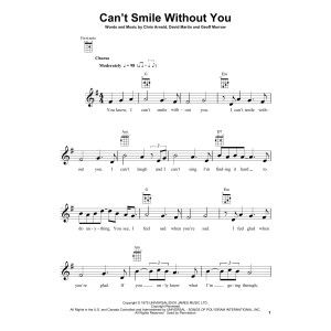 Can''t Smile Without You