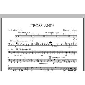 Crosslands - Euphonium in Bass Clef