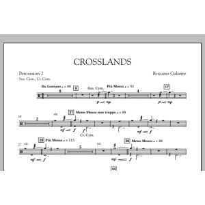 Crosslands - Percussion 2