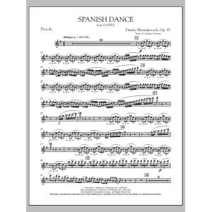 Spanischer Tanz (aus Die Libelle) - Piccolo