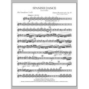 Spanish Dance (from The Gadfly) - Eb Alto Saxophone 2