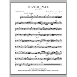 Spanischer Tanz (aus The Gadfly) - Bb Trompete 1