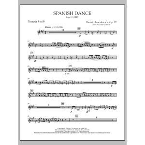 Spanischer Tanz (aus Die Wanze) - Bb-Trompete 3