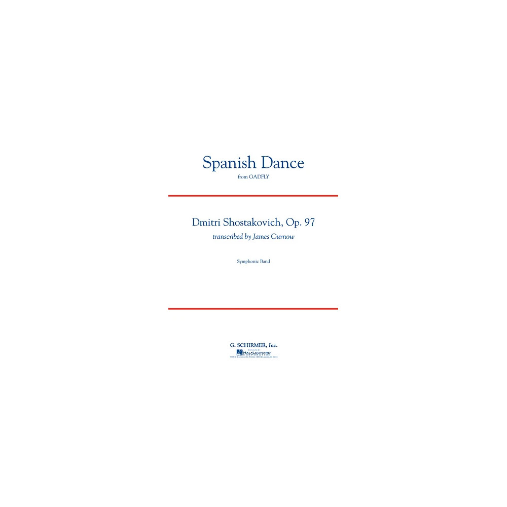Spanish Dance (from The Gadfly) - Euphonium in Bass Clef