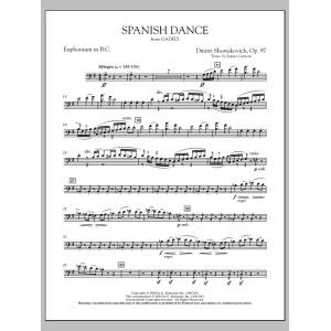 Spanish Dance (from The Gadfly) - Euphonium in Bass Clef