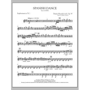 Spanish Dance (from The Gadfly) - Euphonium in Treble Clef
