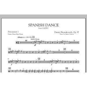 Spanish Dance (from The Gadfly) - Percussion 1