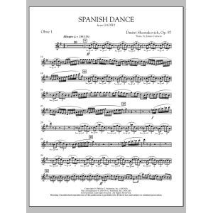 Spanischer Tanz (aus The Gadfly) - Oboe 1