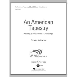 An American Tapestry (for Wind Ensemble) - Conductor Score (Full Score)