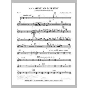 An American Tapestry (for Wind Ensemble) - Piccolo