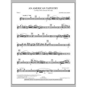 An American Tapestry (for Wind Ensemble) - Flute 2