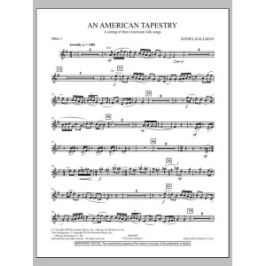 An American Tapestry (for Wind Ensemble) - Oboe 1