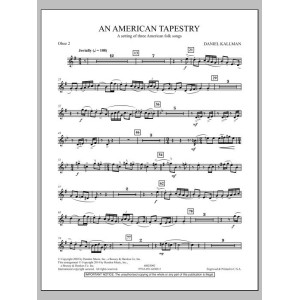 An American Tapestry (for Wind Ensemble) - Oboe 2