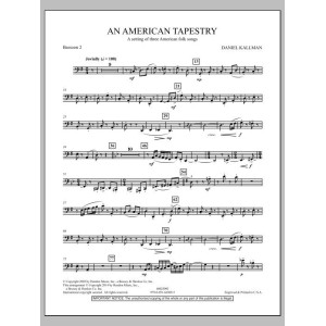 An American Tapestry (for Wind Ensemble) - Bassoon 2