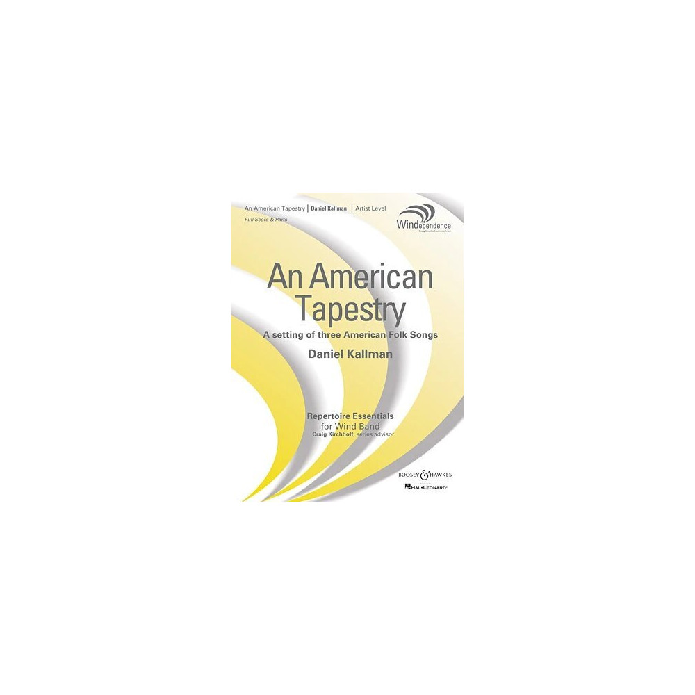 An American Tapestry (for Wind Ensemble) - Bb Clarinet 2