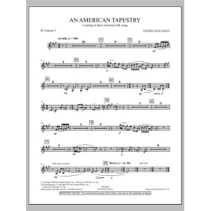 An American Tapestry (for Wind Ensemble) - Bb Clarinet 3