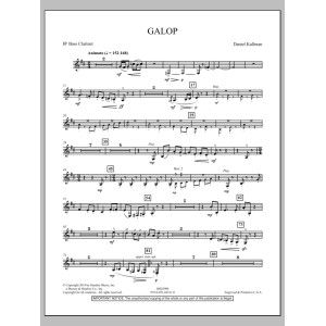 Galop - Bb Bass Clarinet