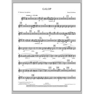 Galop - Eb Baritone Saxophone