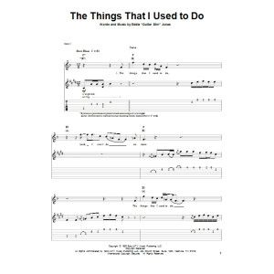 The Things That I Used To Do
