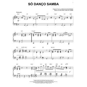 So Danco Samba [Jazz version] (arr. Brent Edstrom)