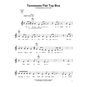 Tennessee Flat Top Box