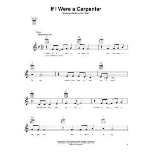 If I Were A Carpenter