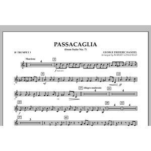 Passacaglia (from Suite No. 7) - Bb Trumpet 3