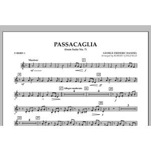 Passacaglia (from Suite No. 7) - F Horn 1