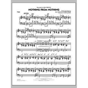 Nothing from Nothing - Piano