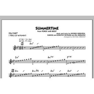 Summertime (from Porgy and Bess) - C Solo Sheet