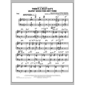 There's a Boat Dat's Leavin' Soon for New York (from Porgy & Bess) - Piano