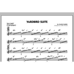 Yardbird Suite - Eb Solo Sheet