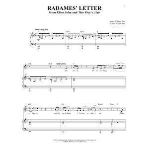 Radames' Letter