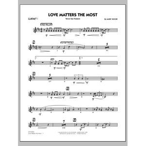 Love Matters the Most - Clarinet 1