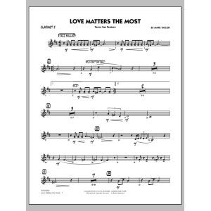 Love Matters the Most - Clarinet 2