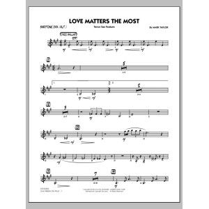 Love Matters the Most - Baritone Sax (Alt.)