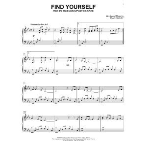 Find Yourself (from Cars)