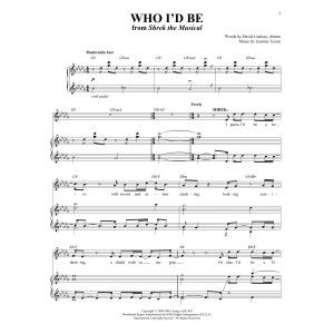 Who I'd Be (from Shrek The Musical)