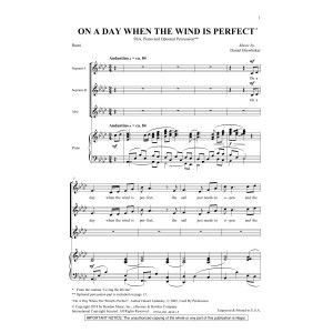 On A Day When The Wind Is Perfect
