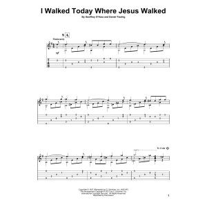 I Walked Today Where Jesus Walked
