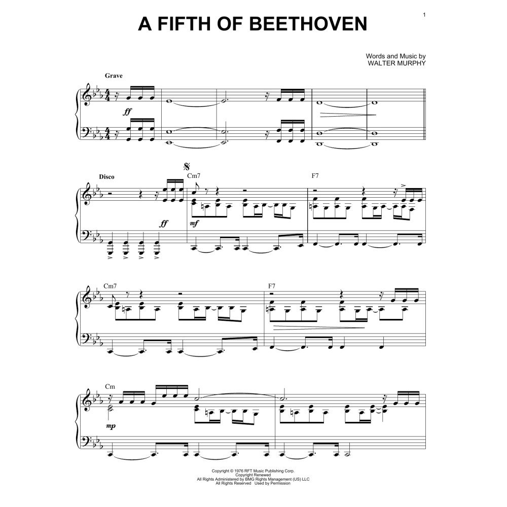 A Fifth Of Beethoven