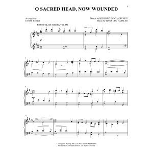 O Sacred Head, Now Wounded