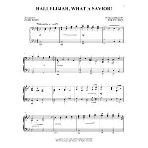 Hallelujah, What A Savior!