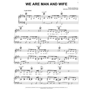 We Are Man And Wife