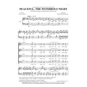 Peaceful The Wondrous Night