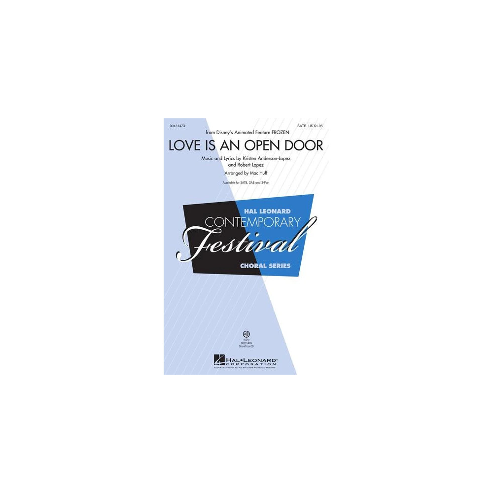 Love Is An Open Door (from Frozen) (arr. Mac Huff)