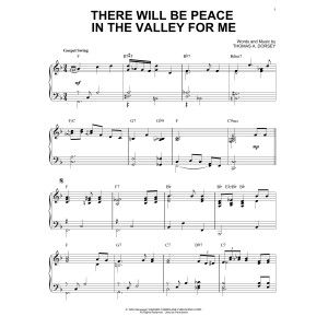 There Will Be Peace In The Valley For Me [Jazz version] (arr. Brent Edstrom)