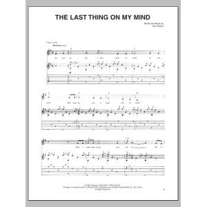 The Last Thing On My Mind